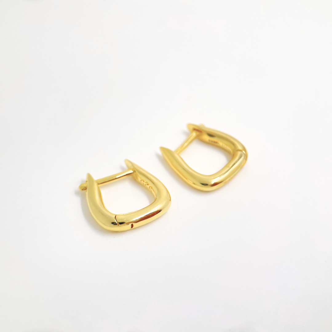 Geometric Hoop Earrings