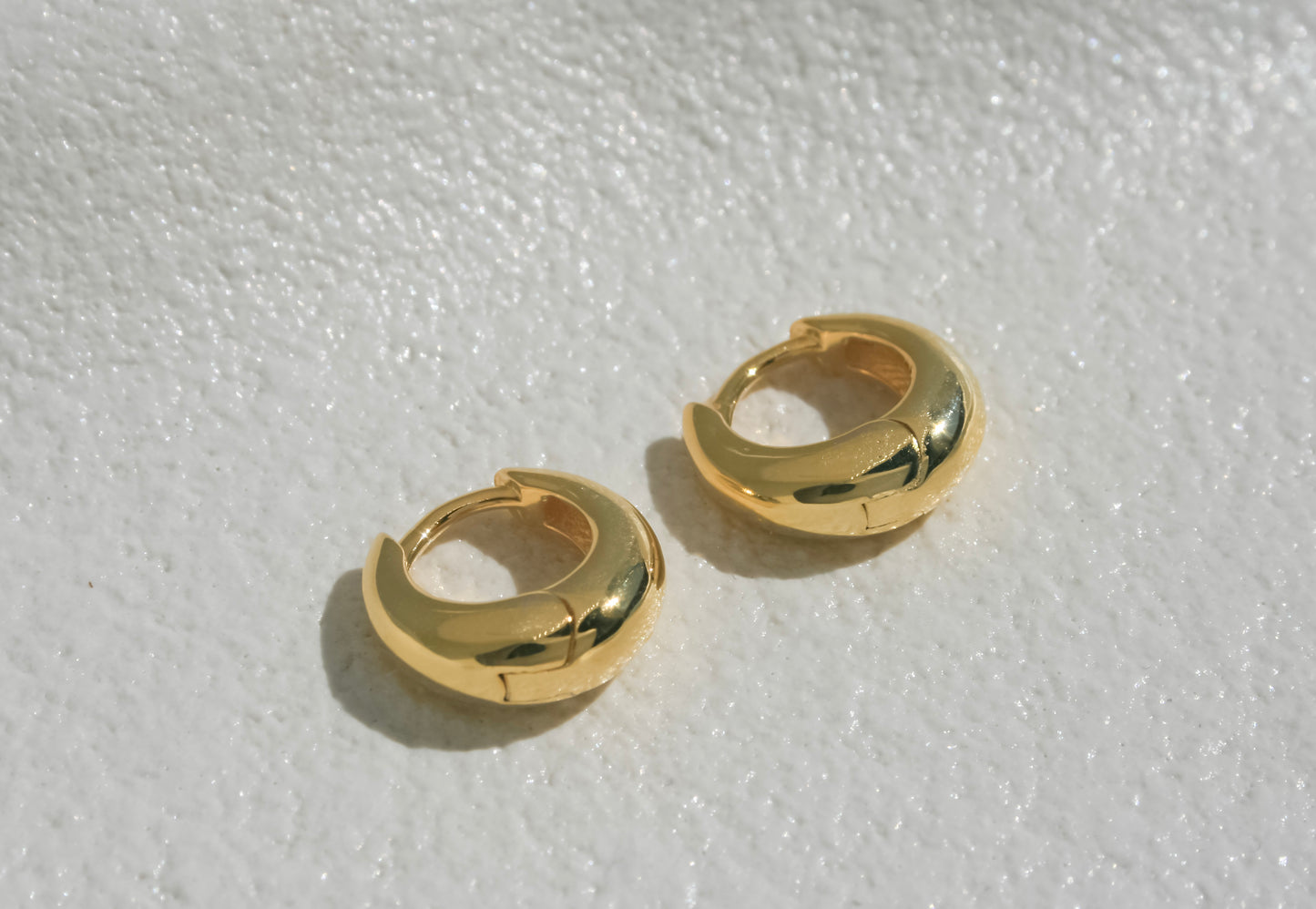 Chunky Hoop Earrings