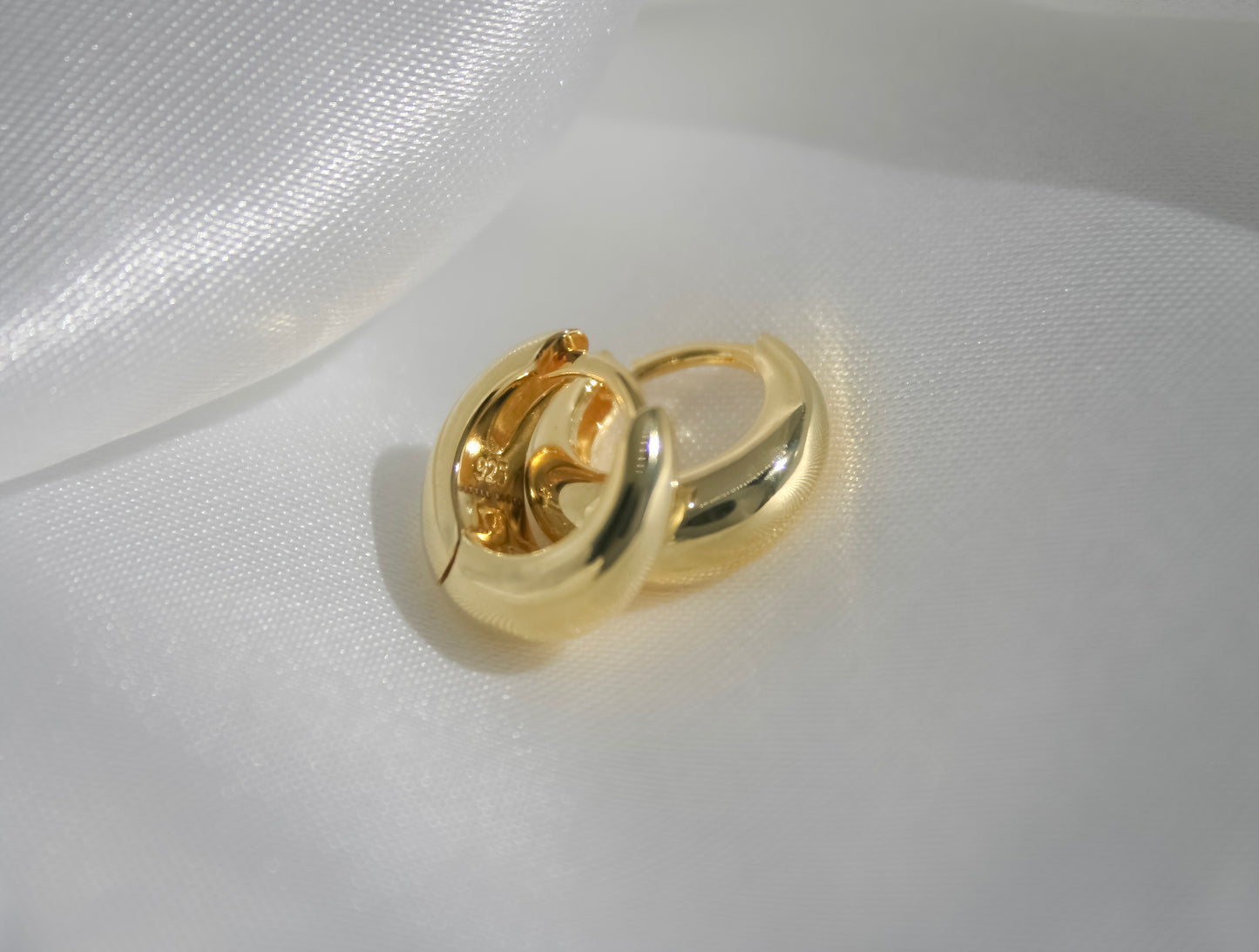 Chunky Hoop Earrings