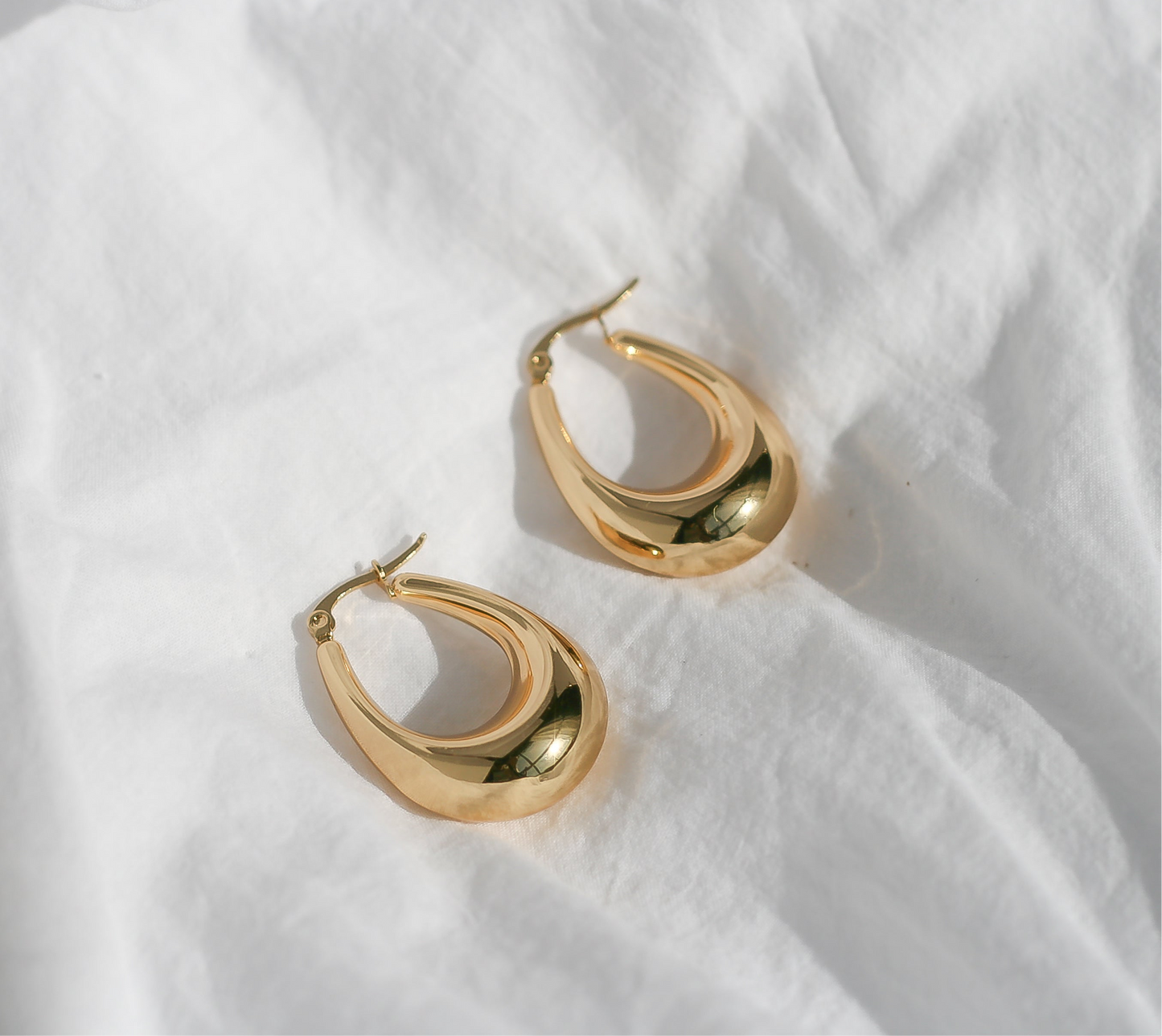 Classic Gold Hoop Earrings