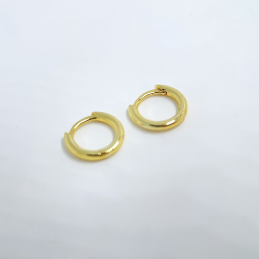 6mm Classic Round Hoop Earrings