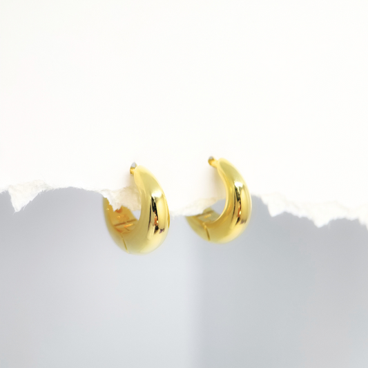 Chunky Hoop Earrings