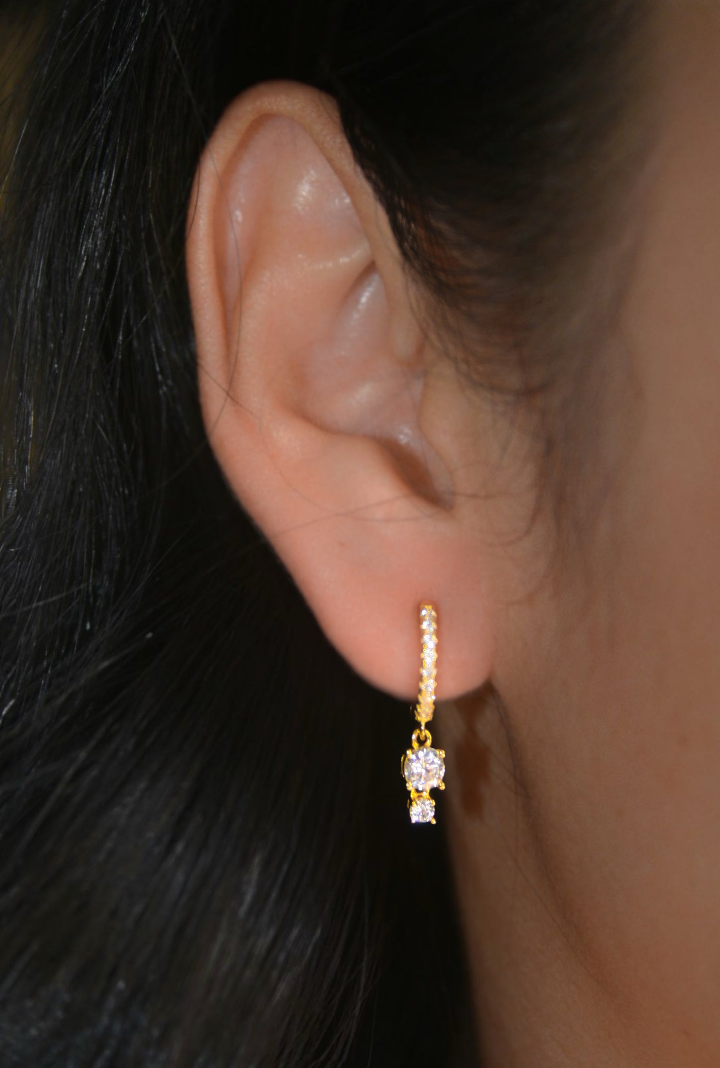 Sparkle Ivory Drops Earrings