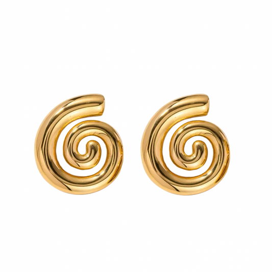 Spiral Studs Earrings