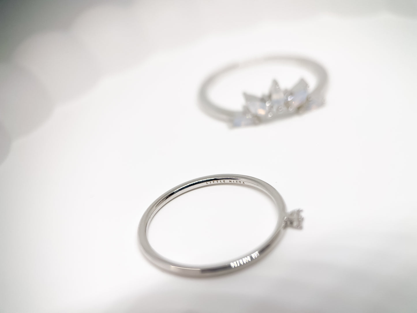 Single Delicate Stack Ring