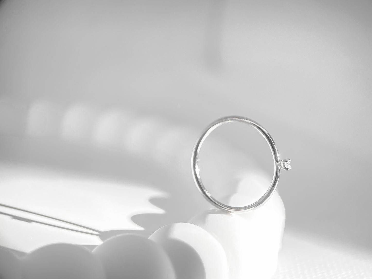 Single Delicate Stack Ring