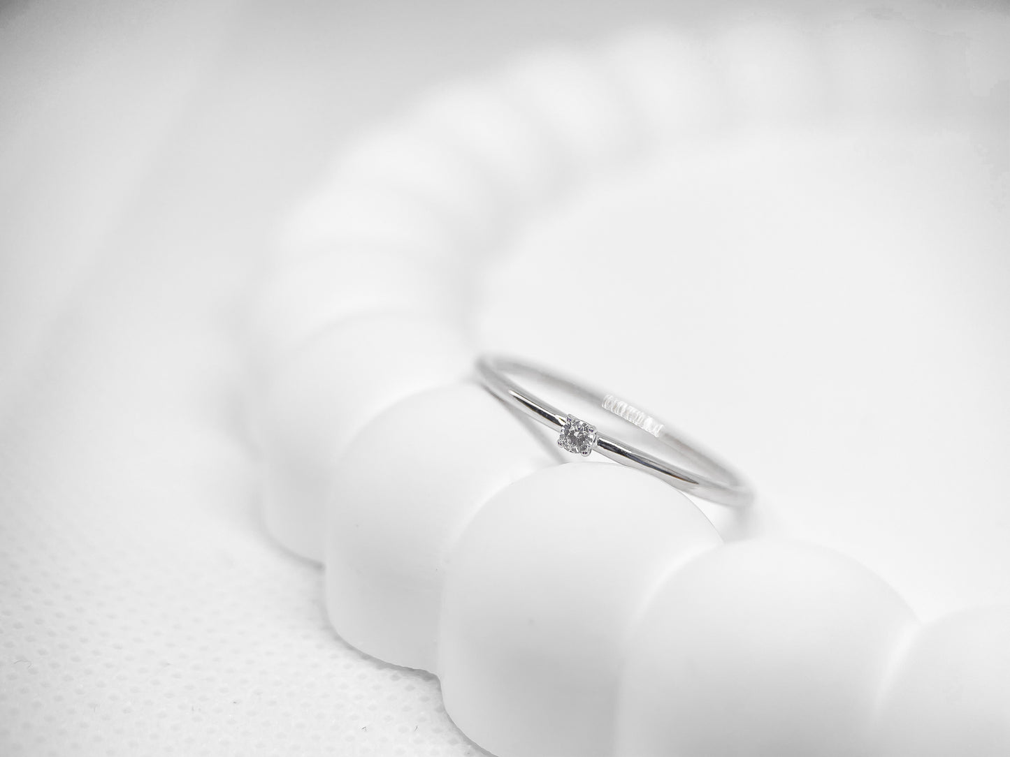 Single Delicate Stack Ring