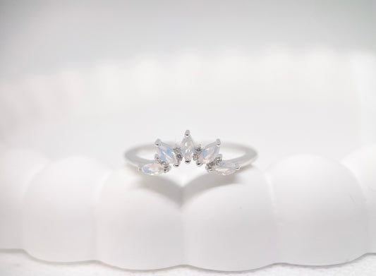 Elegant Crown Ring