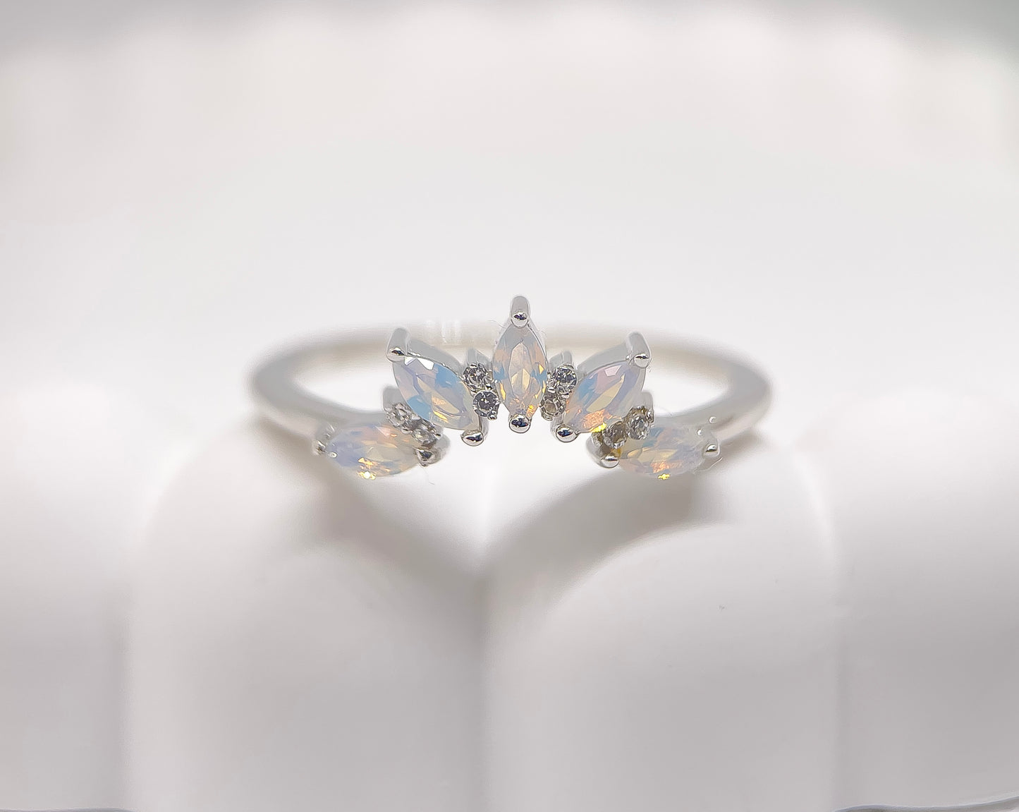 Elegant Crown Ring